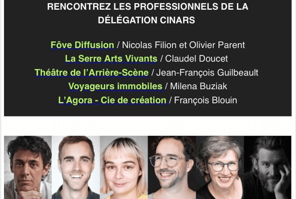 CINARS – Mission de familiarisation au OFF Avignon